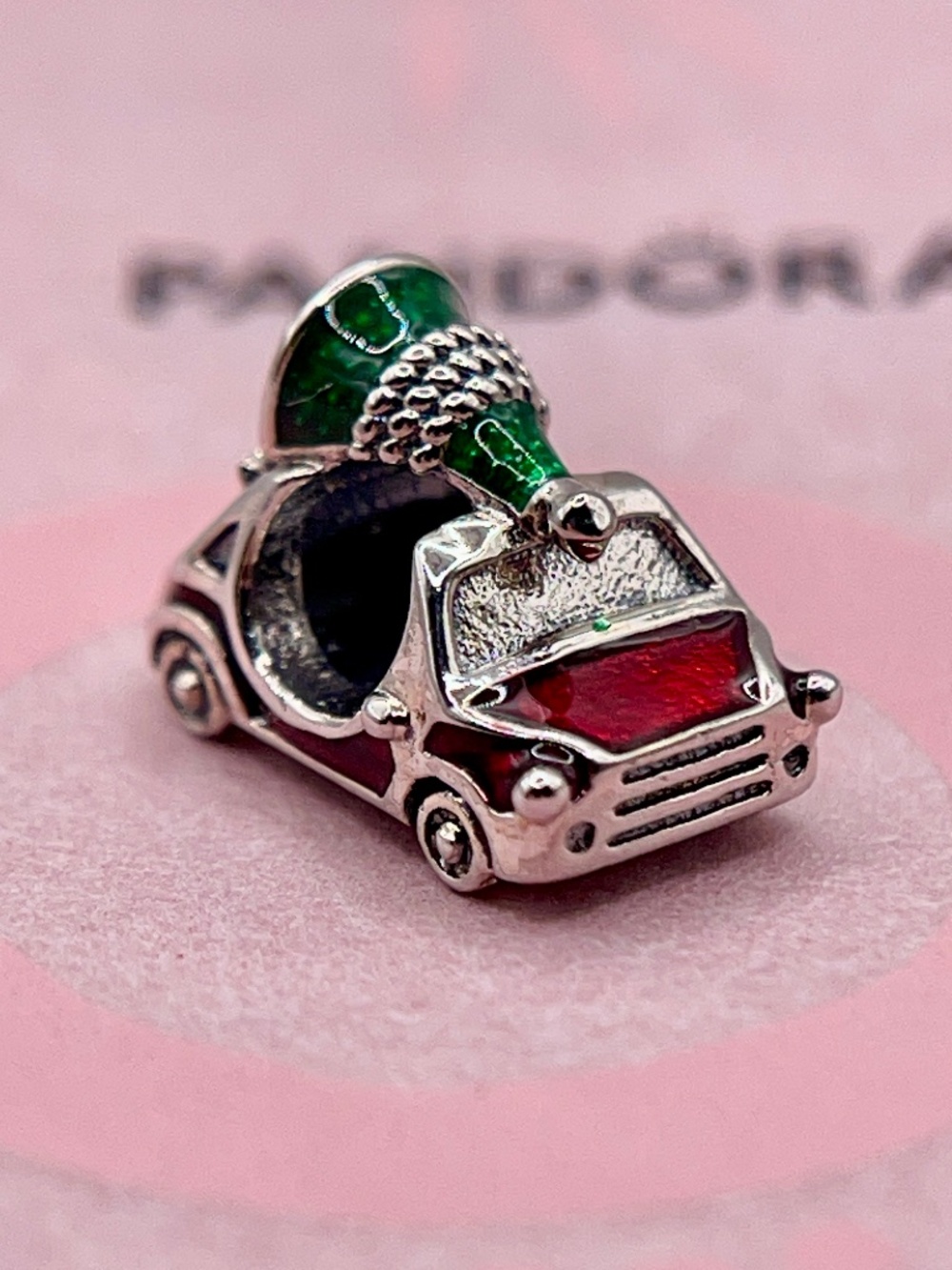 Pandora Car & Christmas Tree Charm